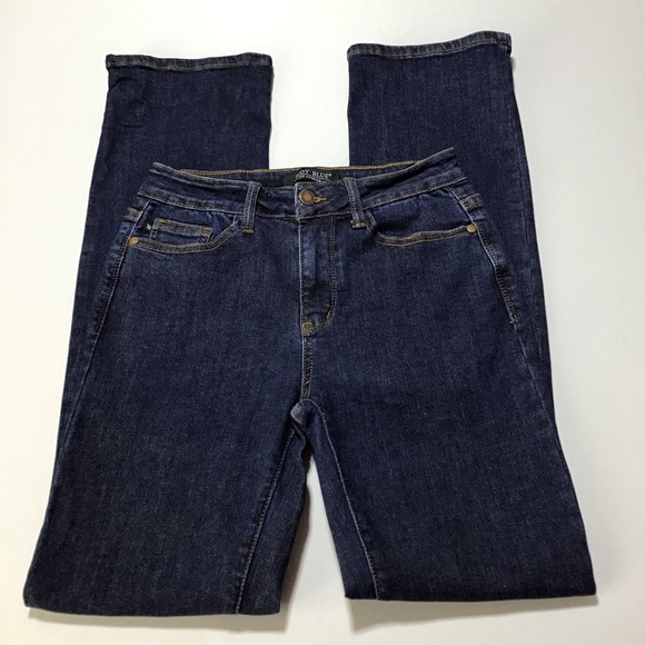 Judy Blue Slim Bootcut Dark Indigo Jeans - Picture 3 of 13